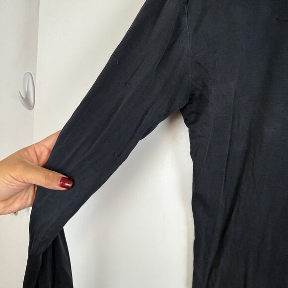 Cabela’s Womens 100% Silk Baselayer Long Sleeve Shirt Black - M - Picture 8 of 10